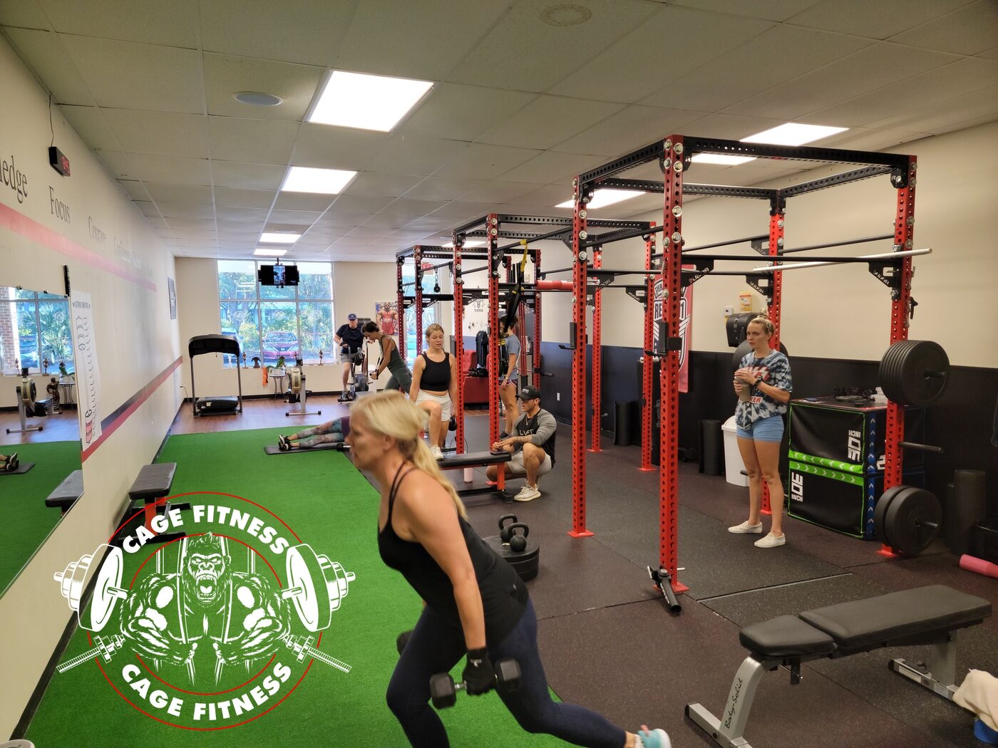 Cage Fitness group session