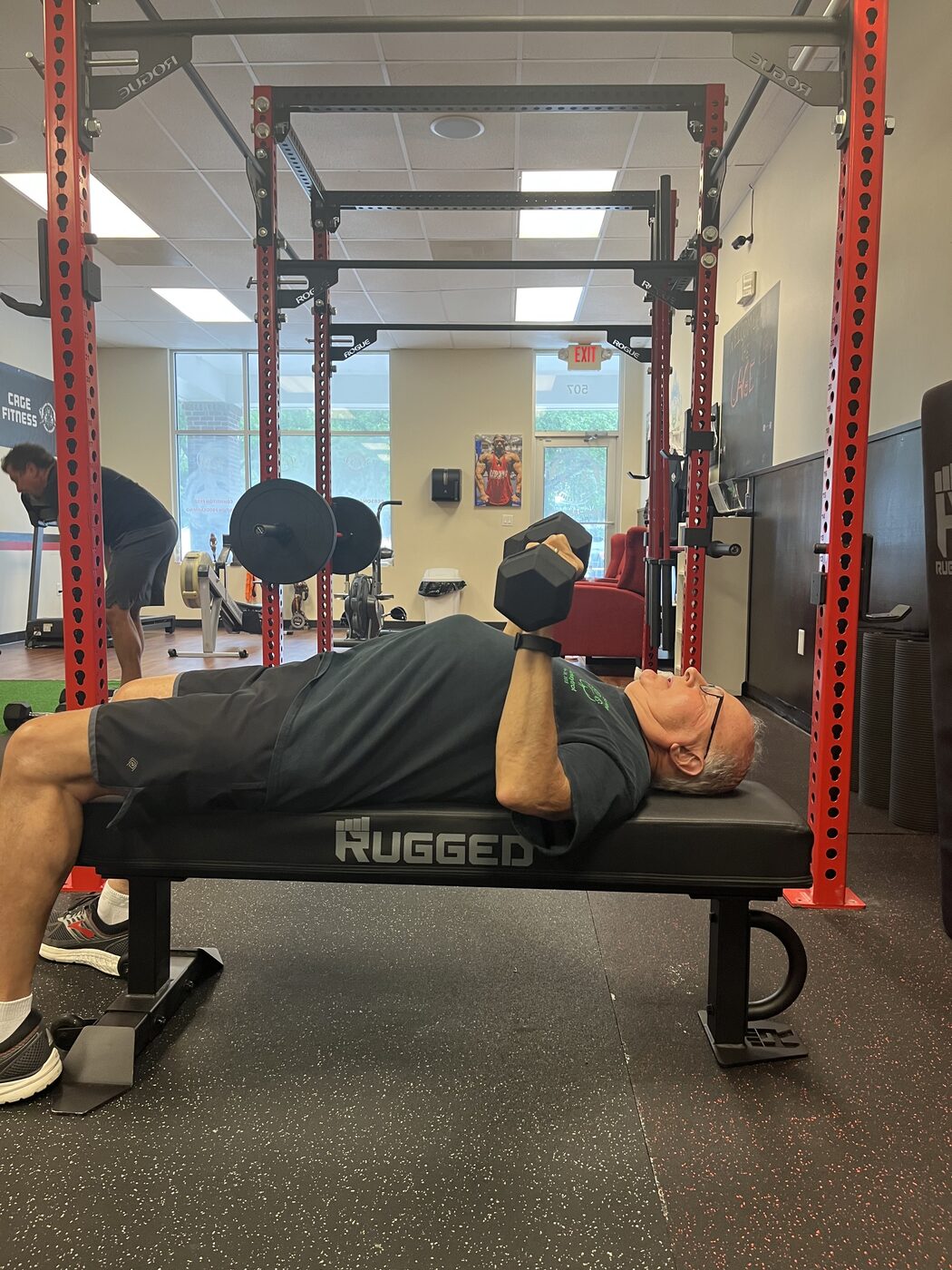 Strength training session