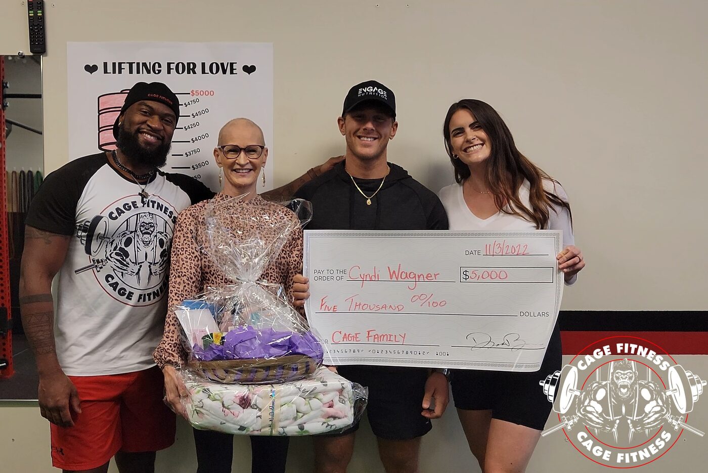 Lifting for Love charity event